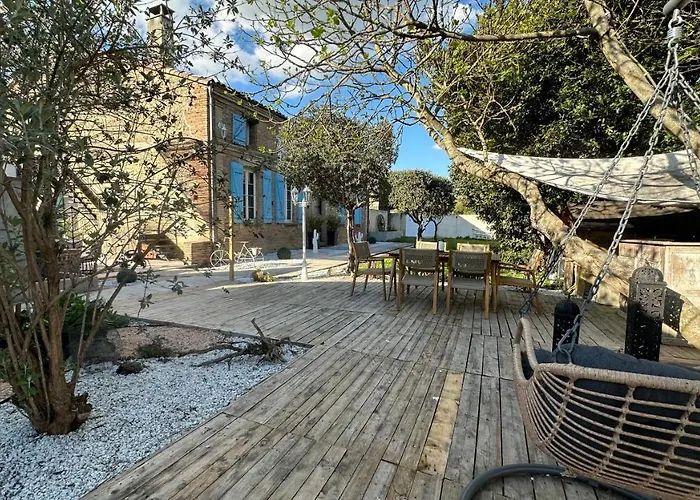 アパート Le Cocon & Prive - L'oliveraie D'eurocentre Castelnau-dʼEstrétefonds